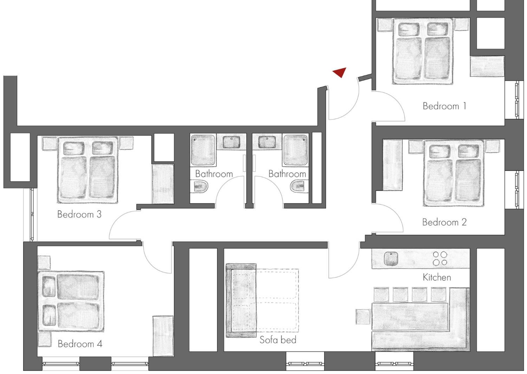 Murrmel Apartments سانكت أنتون ام ارلبرغ المظهر الخارجي الصورة